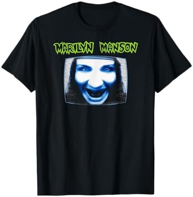 marilyn manson マリリン・マンソン Big Face tシャツ Amazon.com: Marilyn Manson Big Face Red Lips Premium Tri-blend T
